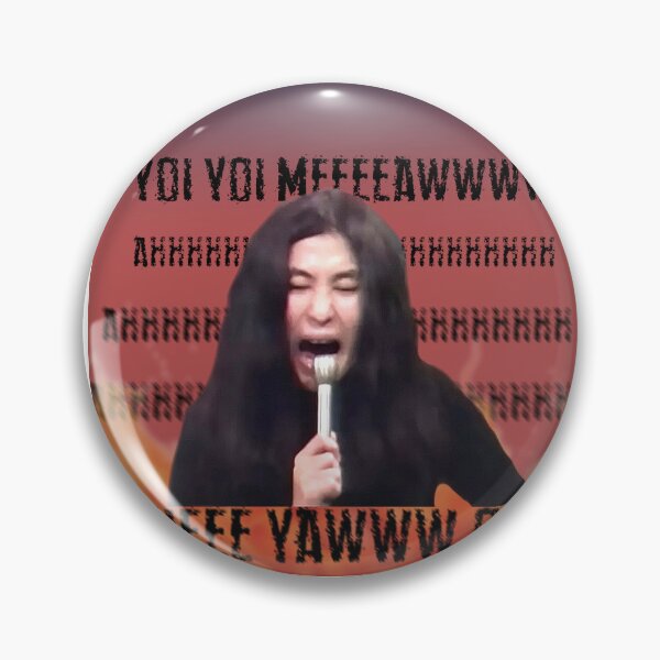Item preview, Yoko Ono screaming and wailing designed and sold by Tomnel.