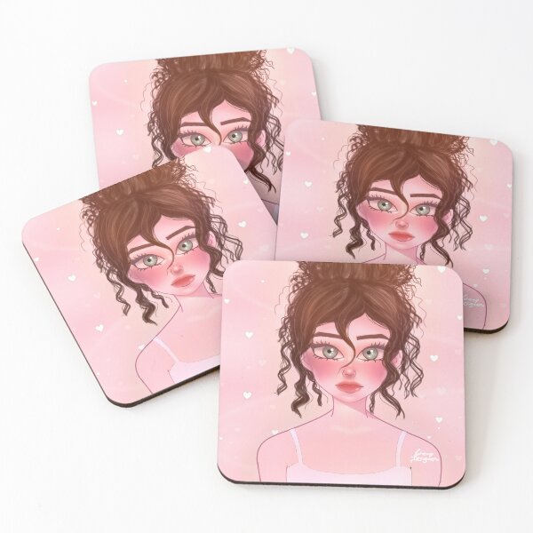 Item preview, linda chica rizada designed and sold by Linnydesigner.