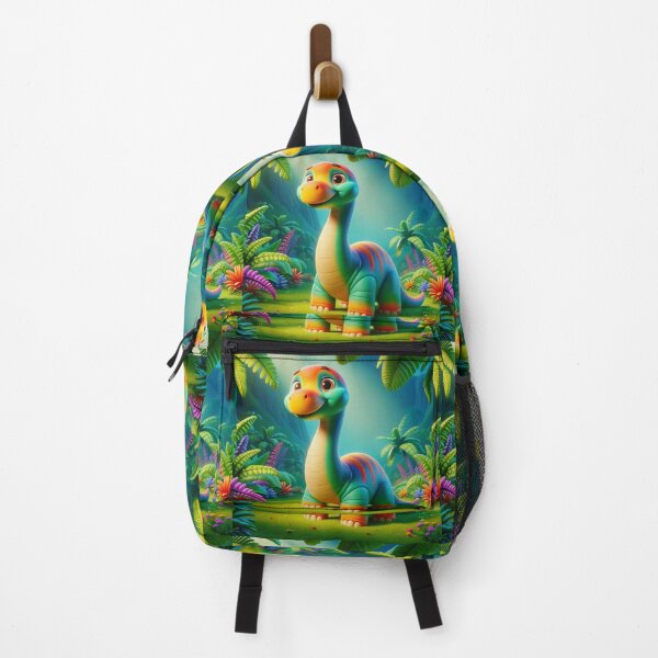Item preview, Cartoon 3D Brachiosaurus designed and sold by ArtemisDesignAI.