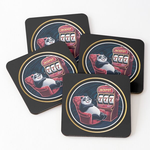 Item preview, Casino Gambling Panda at Slot Machine  designed and sold by SloganExpress.