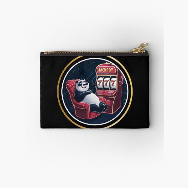 Item preview, Casino Gambling Panda at Slot Machine  designed and sold by SloganExpress.