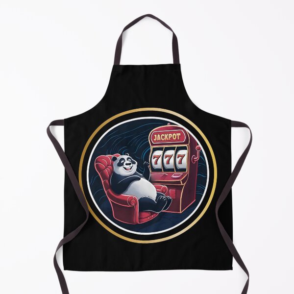 Item preview, Casino Gambling Panda at Slot Machine designed and sold by SloganExpress.
