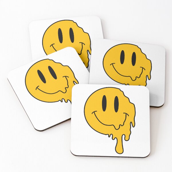 Item preview, Melting Smiley Face designed and sold by pinkelephantds.