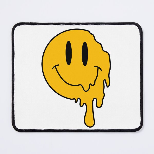 Item preview, Melting Smiley Face designed and sold by pinkelephantds.