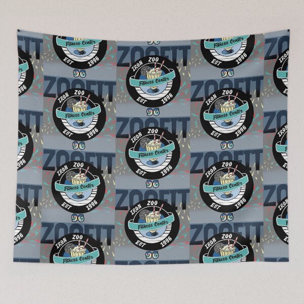 Item preview, ZOOFIT ‘96 FITNESS CENTER designed and sold by Zoo-by-AJ.