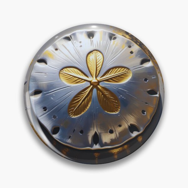 Item preview, Silver Sand Dollar designed and sold by lifeinspired4u.