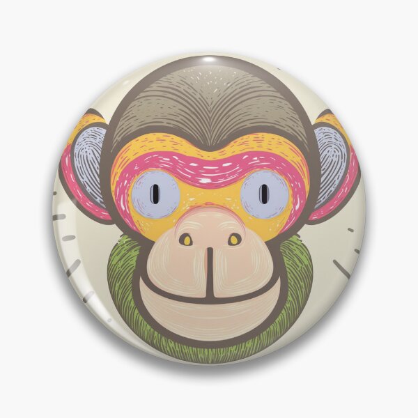 Item preview, Happy monkey designed and sold by Meancleys.
