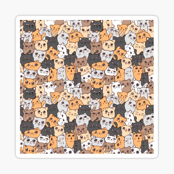 Item preview, Cute Kittens 02 designed and sold by jumpercat.