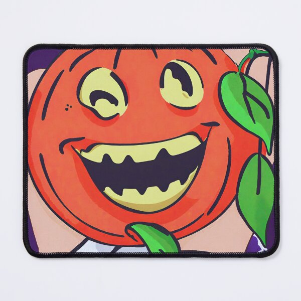 Item preview, Tomato Smile Emoji with Halloween Theme designed and sold by KINGSMILESTORE.