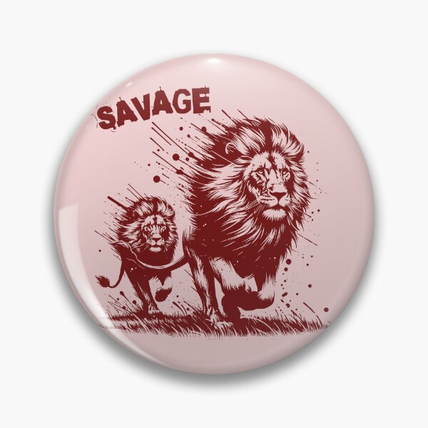 Item preview, lions running through the savanna designed and sold by santiagoml.
