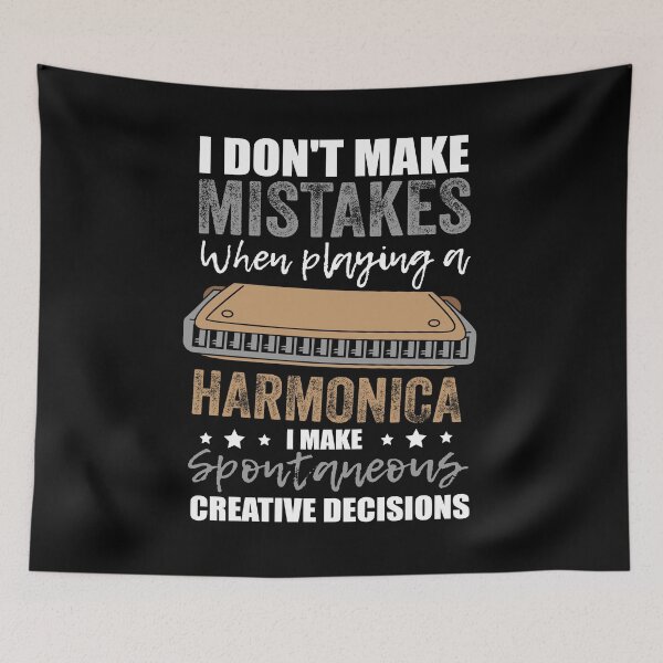 Item preview, Funny Blues Harmonica Harmonicist Saying Gift designed and sold by PRINTED ..