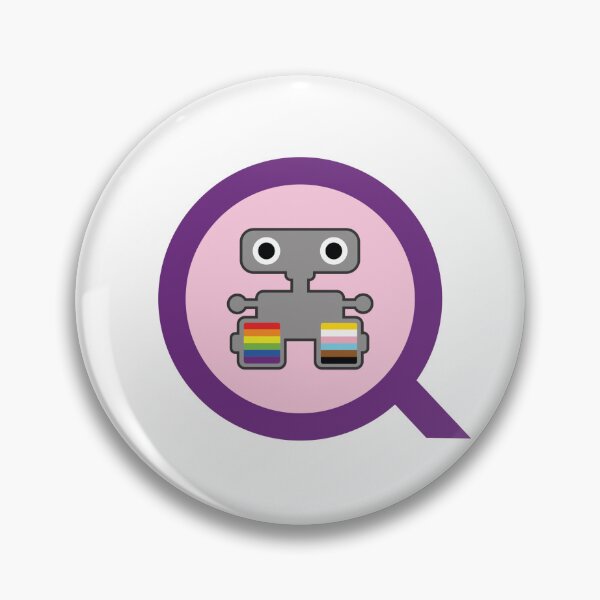 Item preview, Q pink small designed and sold by queerinrobotics.