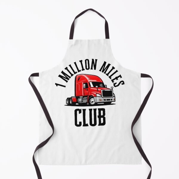 Item preview, Truck Driver One Million Miles Club  designed and sold by Katherine Winner.