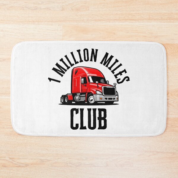 Item preview, Truck Driver One Million Miles Club  designed and sold by Katherine Winner.