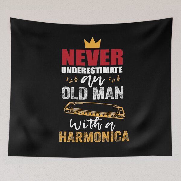 Item preview, Harmonica Harmonicist French Harp Wind Instrument designed and sold by PRINTED ..