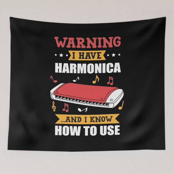 Item preview, Funny Harmonica Harmonist Musician Saying Gift designed and sold by PRINTED ..