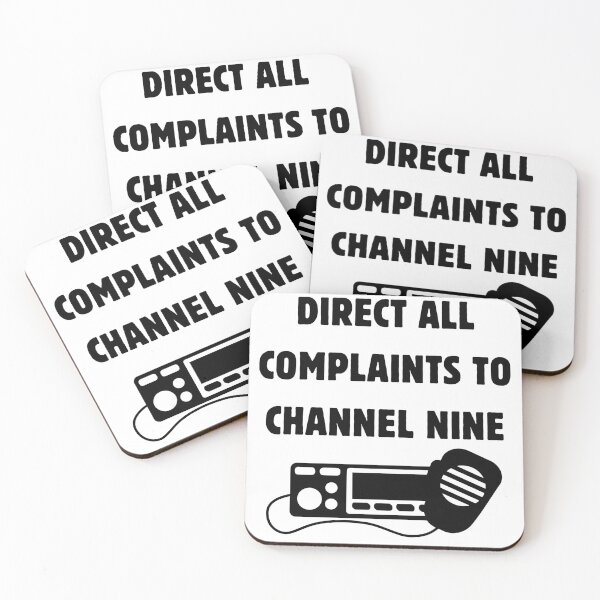 Item preview, Direct All Complaints to Channel 9  designed and sold by Katherine Winner.