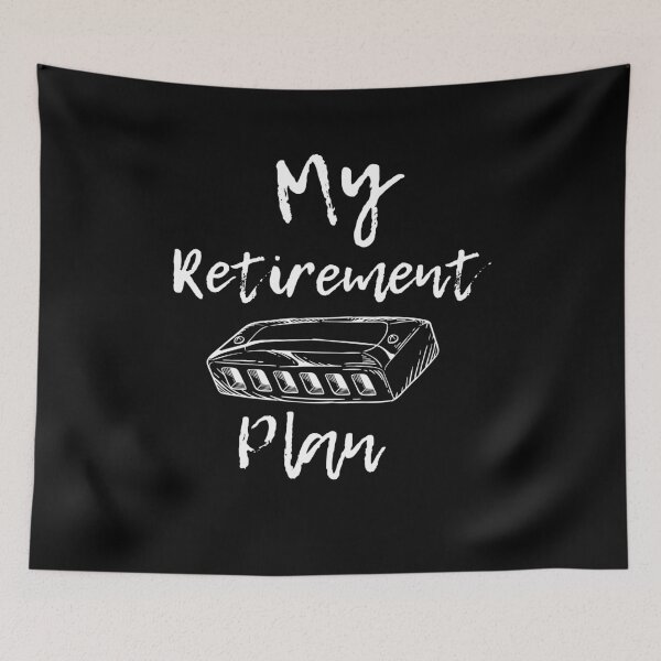 Item preview, Funny Harmonica Harmonist Musician Retirement Gift designed and sold by PRINTED ..