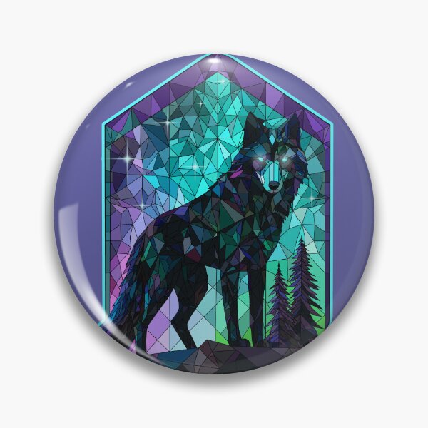 Item preview, Geometric Wolf designed and sold by DappledMoon.