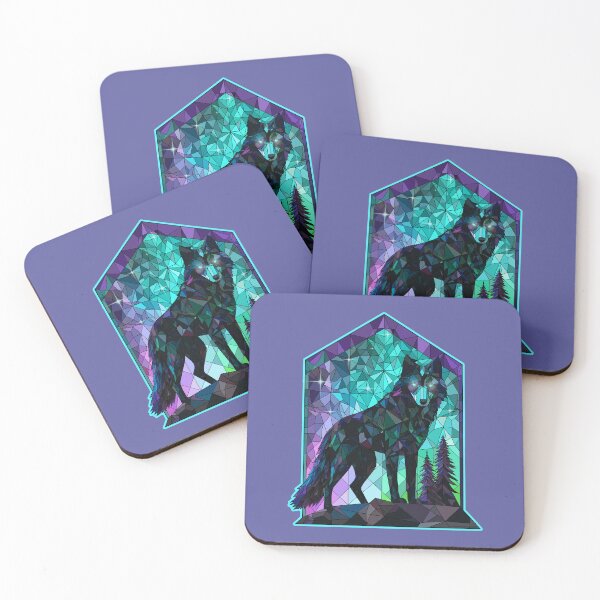 Item preview, Geometric Wolf designed and sold by DappledMoon.