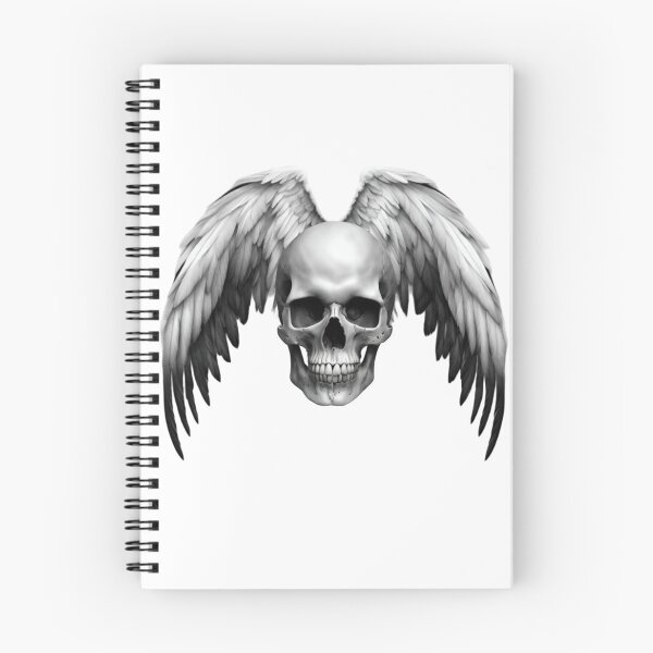 Item preview,  winged skull designed and sold by four-store.