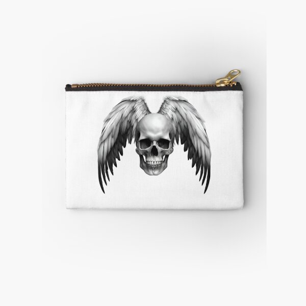 Item preview,  winged skull designed and sold by four-store.