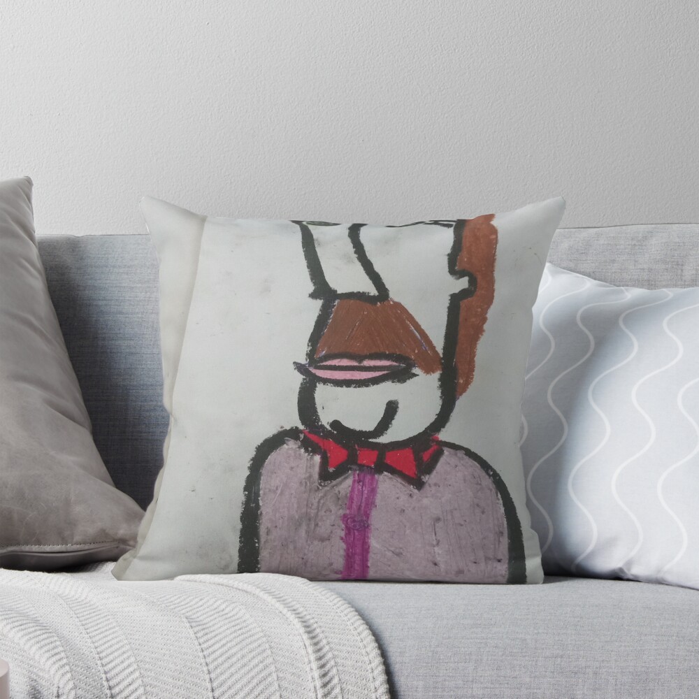Item preview, Throw Pillow designed and sold by Baileysabstract.