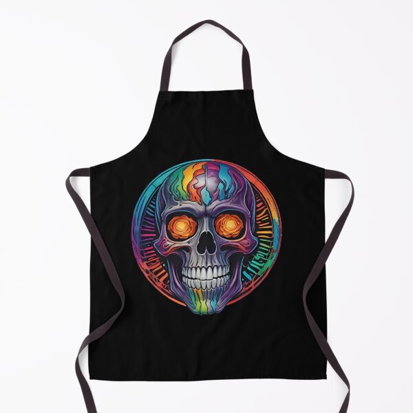 Item preview, Rainbow Life & Death Skull designed and sold by ArtByFrancis.