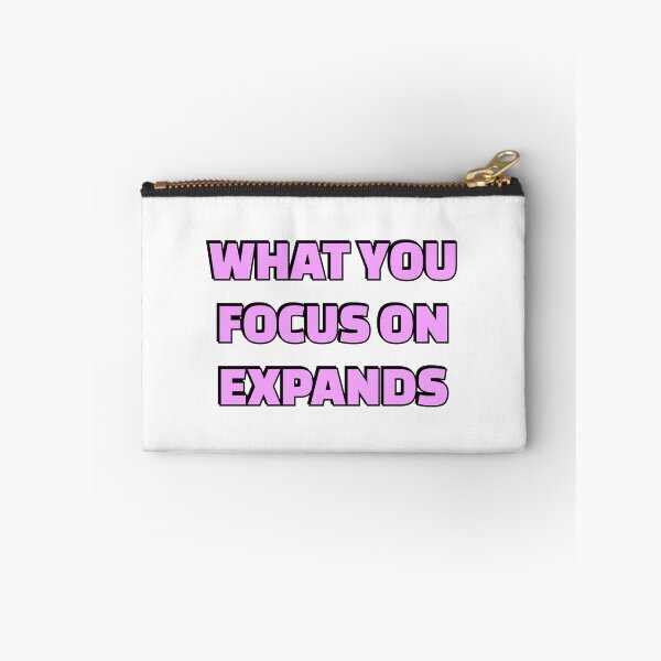 Item preview, Focus quotes - what you focus on expands - Buddhism designed and sold by Inspirationmotivation.