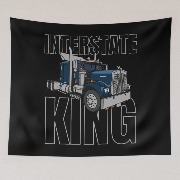 Item preview, Interstate King Truck Driver King designed and sold by Katherine Winner.