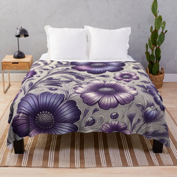 Item preview, Purple Floral Pattern designed and sold by GraphicsClub.