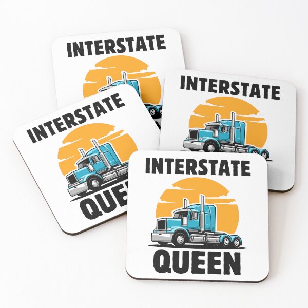 Item preview, Interstate Queen Truck Driver Queen designed and sold by Katherine Winner.