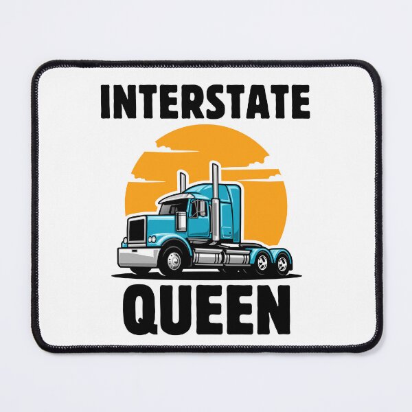 Item preview, Interstate Queen Truck Driver Queen designed and sold by Katherine Winner.