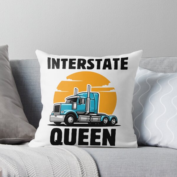 Item preview, Interstate Queen Truck Driver Queen designed and sold by Katherine Winner.