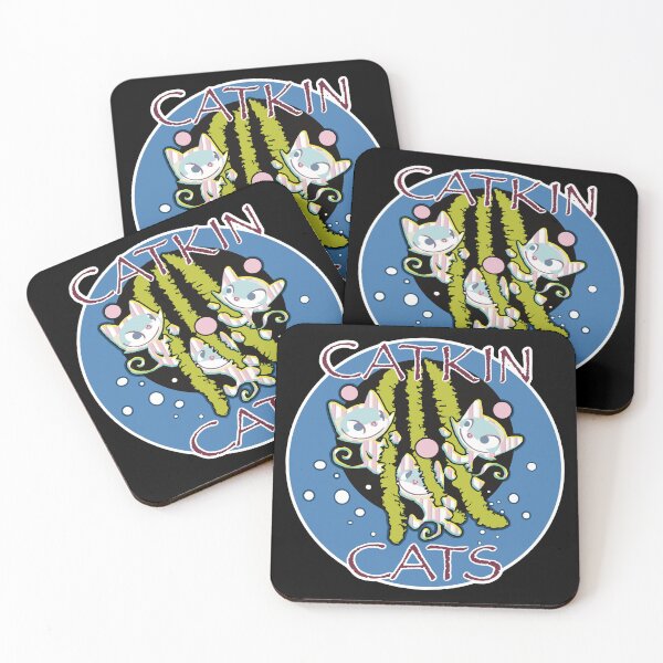 Item preview, Cats and Catkins Blue designed and sold by Rickybrook.