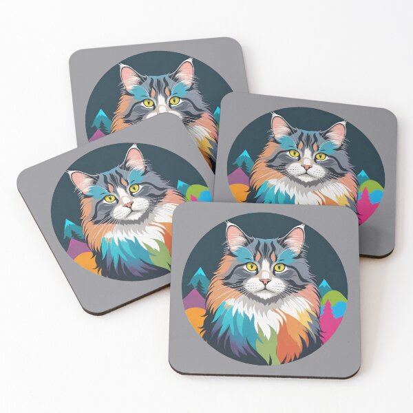 Item preview, Norwegian Forest Cat designed and sold by WildlifeInc.