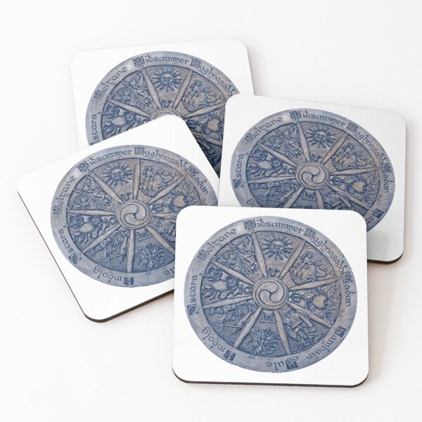 Item preview, Wheel of the Year - Blue designed and sold by KinshipArts.