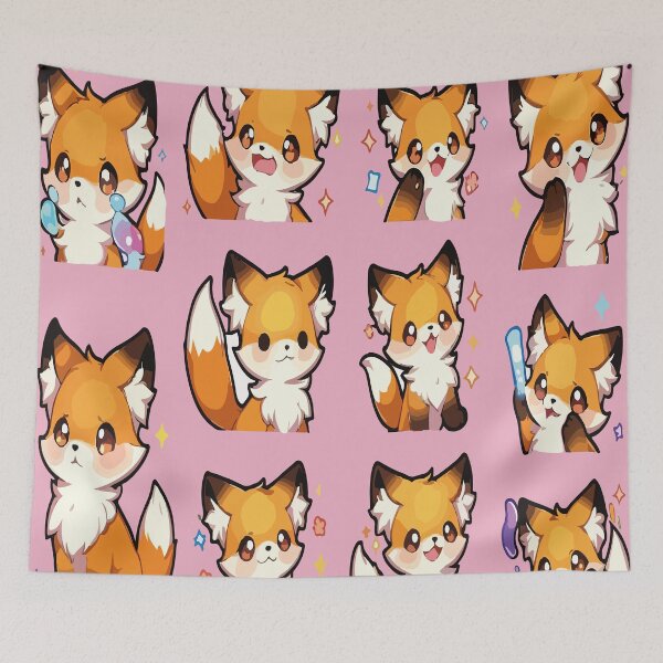 Artikelvorschau, Anime-Fuchs entworfen und verkauft von DofinaSur.
