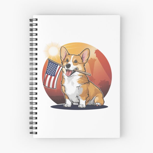 Item preview, Flag Waving Corgi designed and sold by Peter Stawicki.