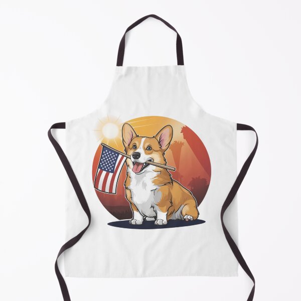Item preview, Flag Waving Corgi designed and sold by Peter Stawicki.