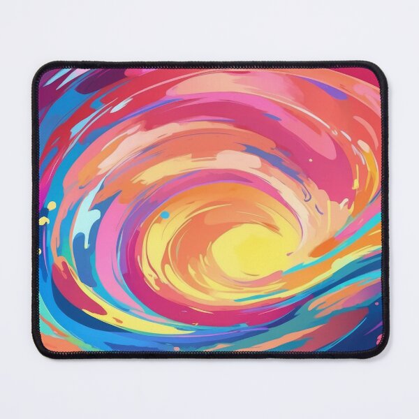 Item preview, Rainbow wind tunnel abstract art designed and sold by PrettyPinkSkies.