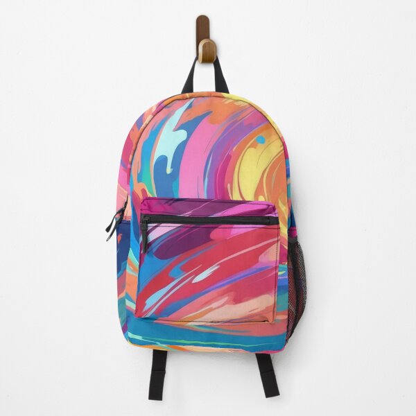 Item preview, Rainbow wind tunnel abstract art designed and sold by PrettyPinkSkies.