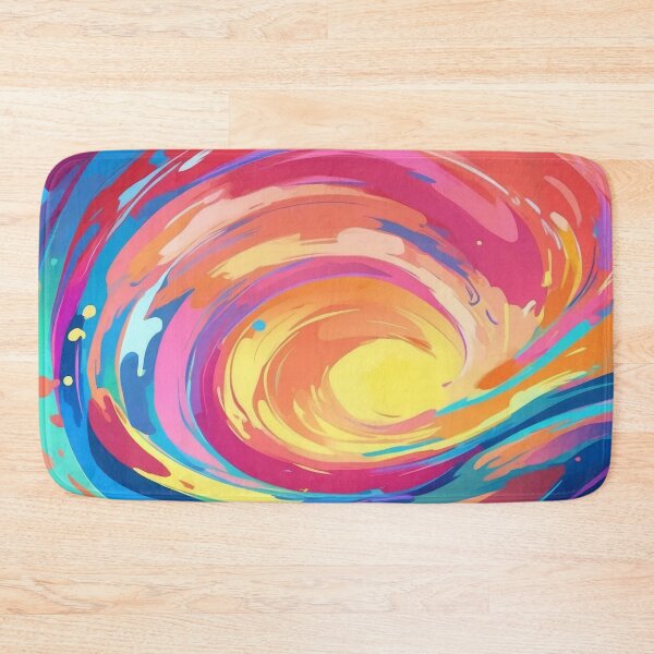 Item preview, Rainbow wind tunnel abstract art designed and sold by PrettyPinkSkies.