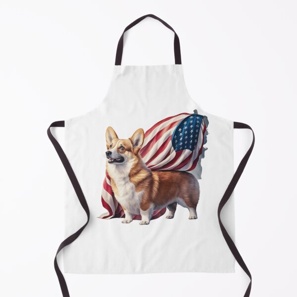 Item preview, Stars and Stripes Corgi designed and sold by Peter Stawicki.