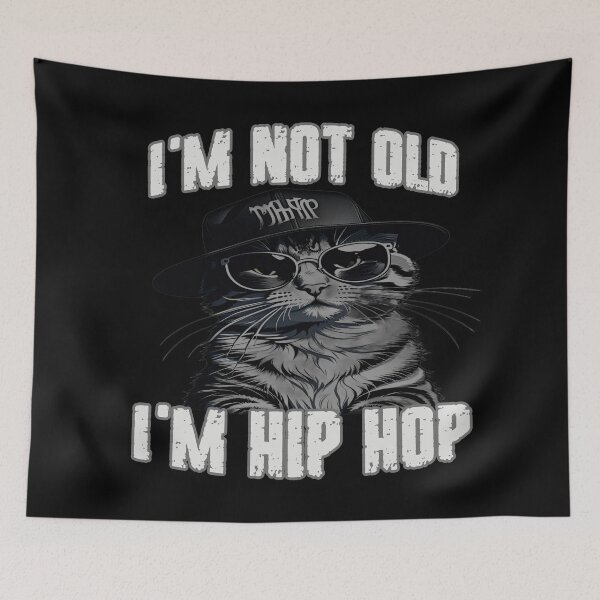 Item preview, I'm Not Old I'm Classic - I'm Not Old I'm Hip Hop designed and sold by EunsooLee.