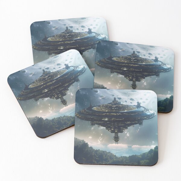 Item preview, Mothership Approaching Earth designed and sold by GalacticLabs.
