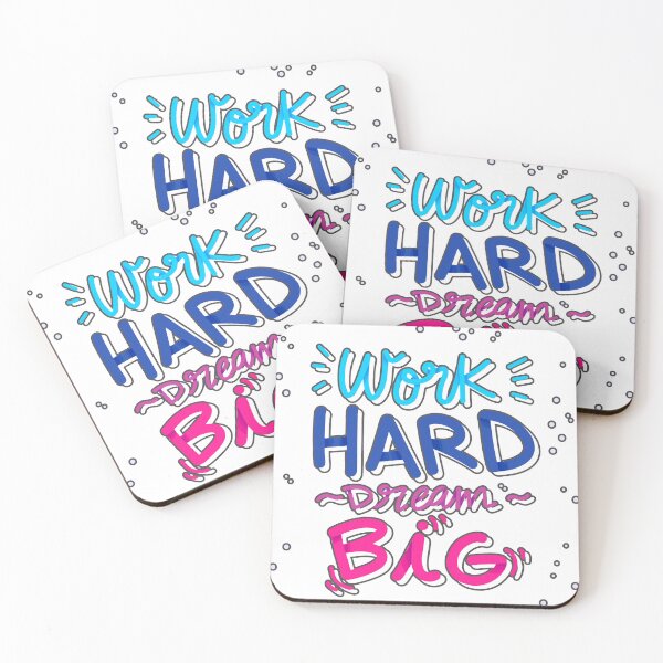 Item preview, WORK HARD DREAM BIG designed and sold by playback63.
