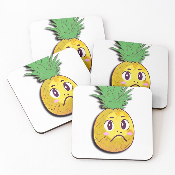 Item preview, Sad Emoji Pineapple designed and sold by KINGSMILESTORE.