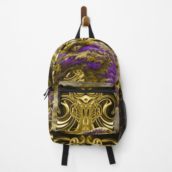 Item preview, Golden Dragon guarding treasure filled Keep designed and sold by sodsworld.