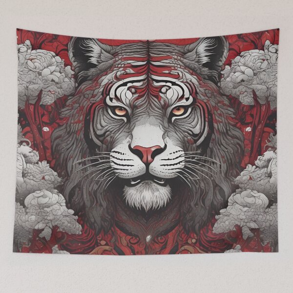 Item preview, Warrior Tiger designed and sold by pUNKnown.